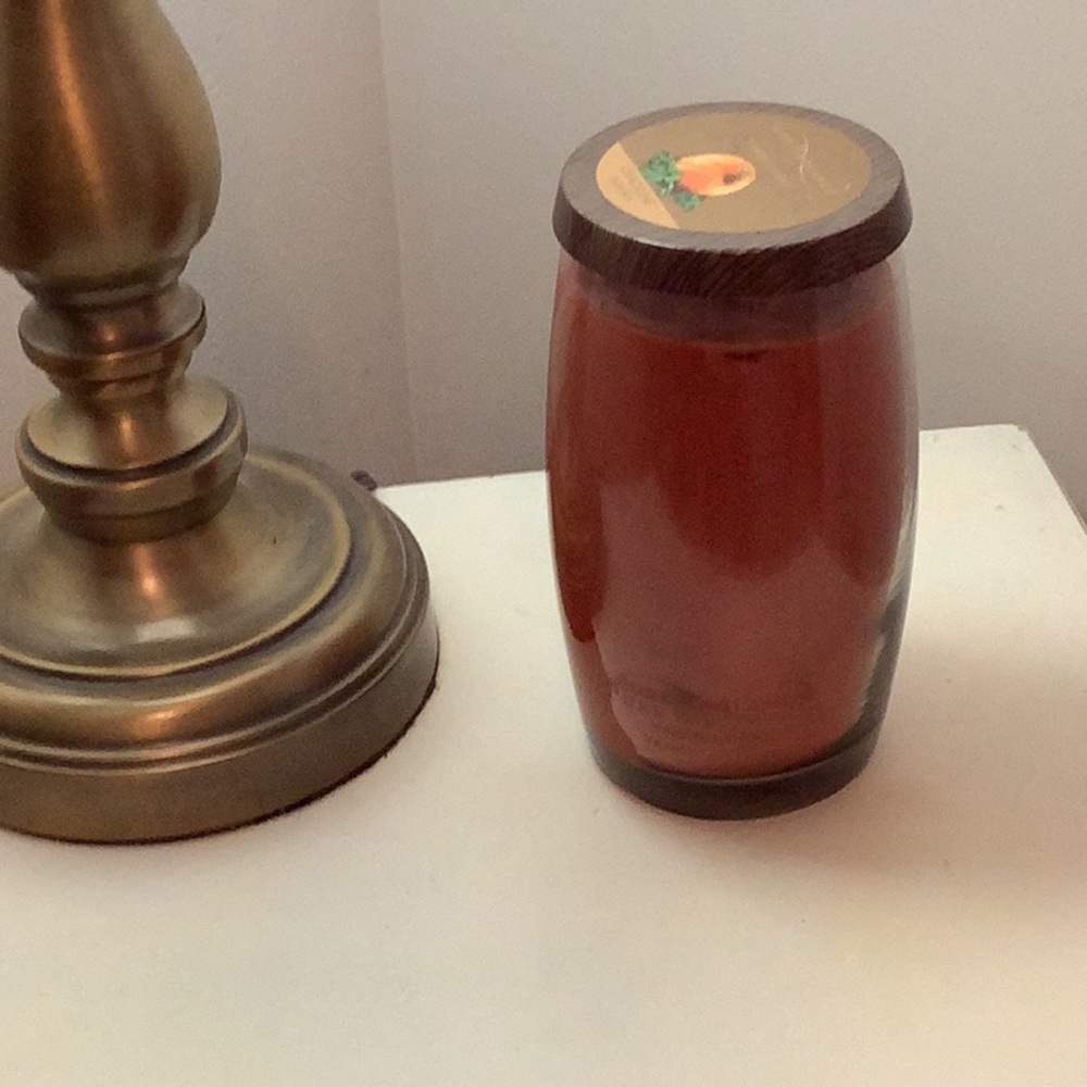 Yankee Candle Pure Radiance Crackling Pumpkin Scent Candle, 22 oz. DISCONTINUED